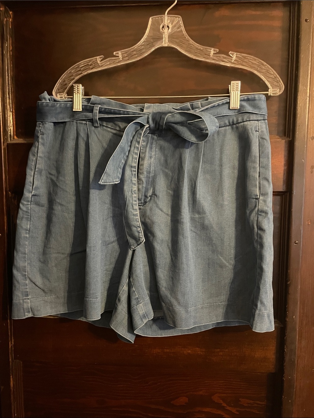 Charter Club Blue Tie-Waist Shorts